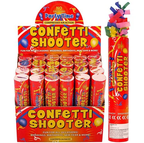 Confetti Cannon - 20cm - Each