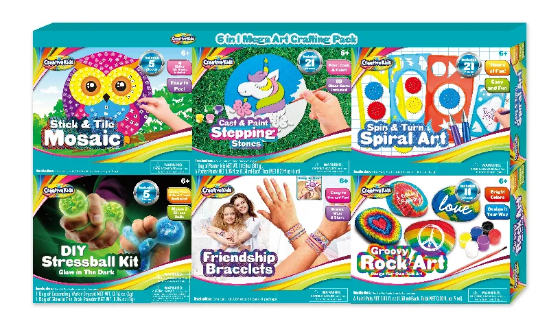 Creative Kids 6-in-1 Mega Activity Kit