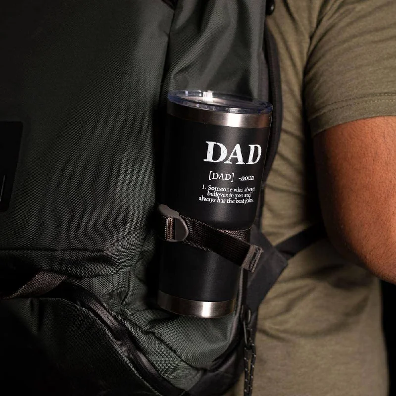 Dad Defined 20oz Tumbler - Black