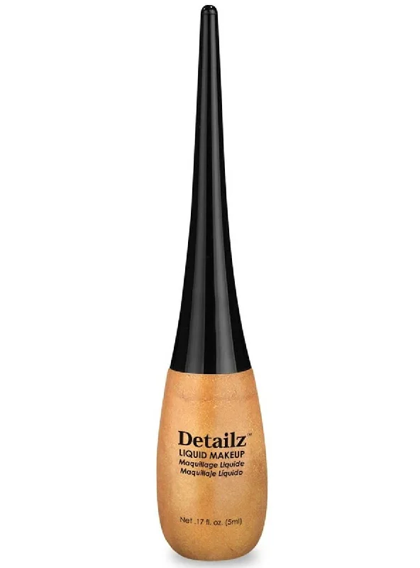 Detailz Intense Pigmented Metallic Gold Liquid Makeup