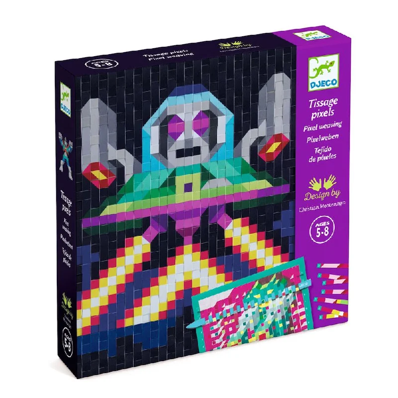 Djeco Pixel Weaving - Invaders