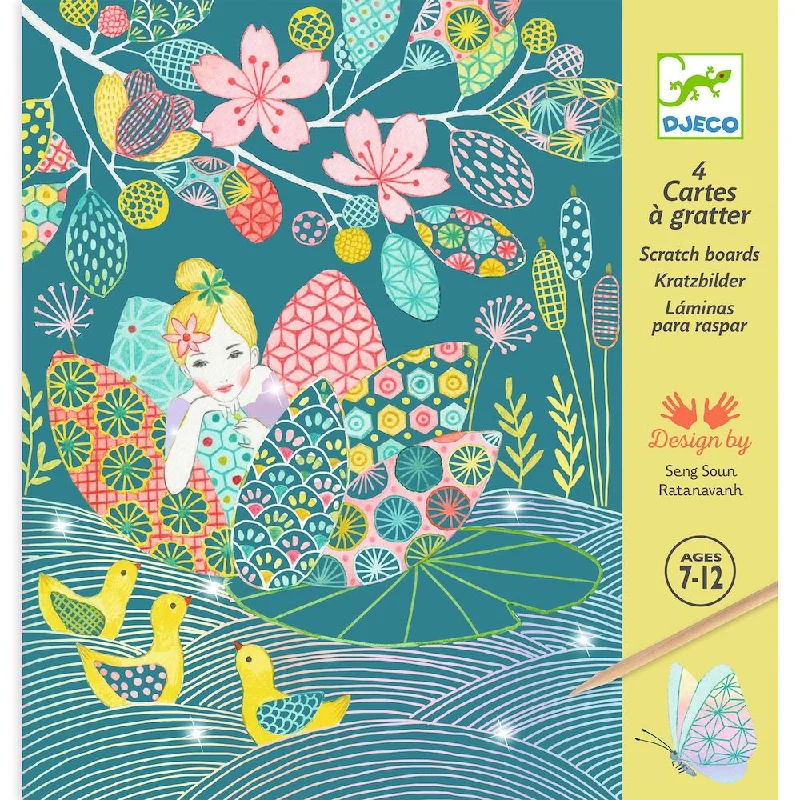 Djeco Scratch Cards - The Pond