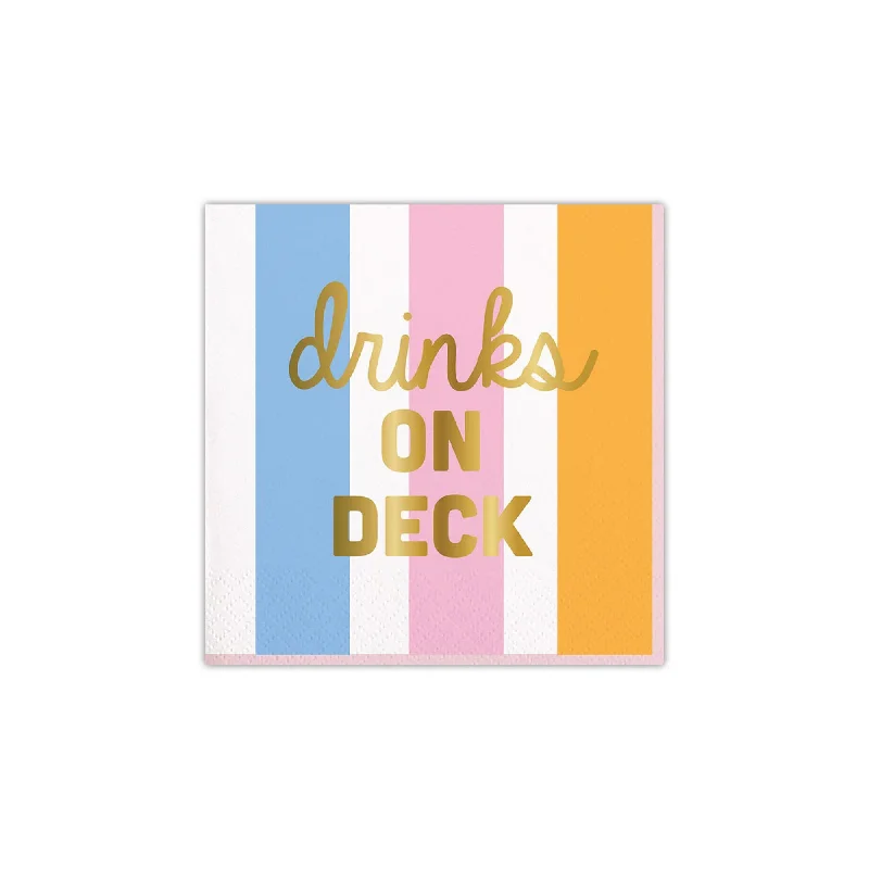 Drinks on Deck Dessert Napkins 20ct