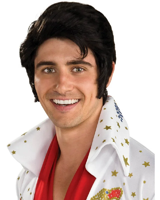 Elvis Black Wig