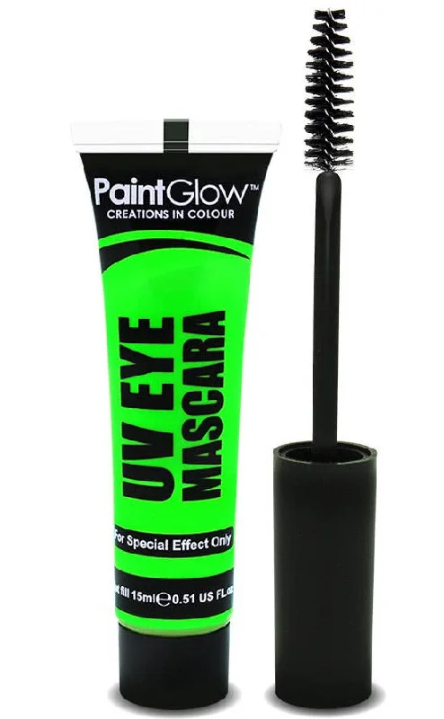 Eyelash Mascara UV Reactive Special Effects - Neon Green