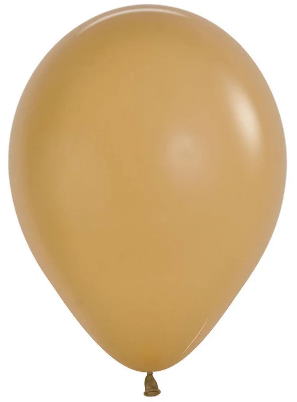 Fashion Latte Single Small 12cm Air Fill Latex Balloon