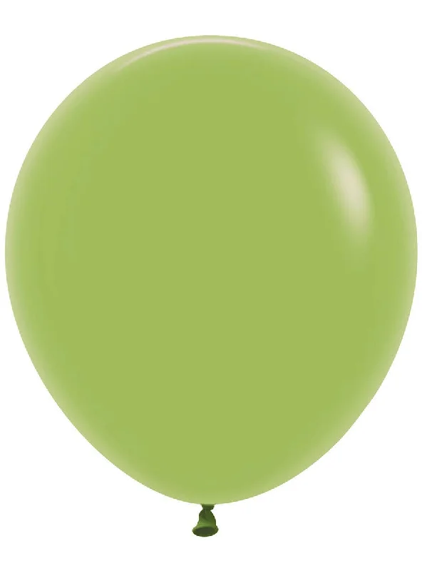 Fashion Lime Green 6 Pack 45cm Latex Balloons