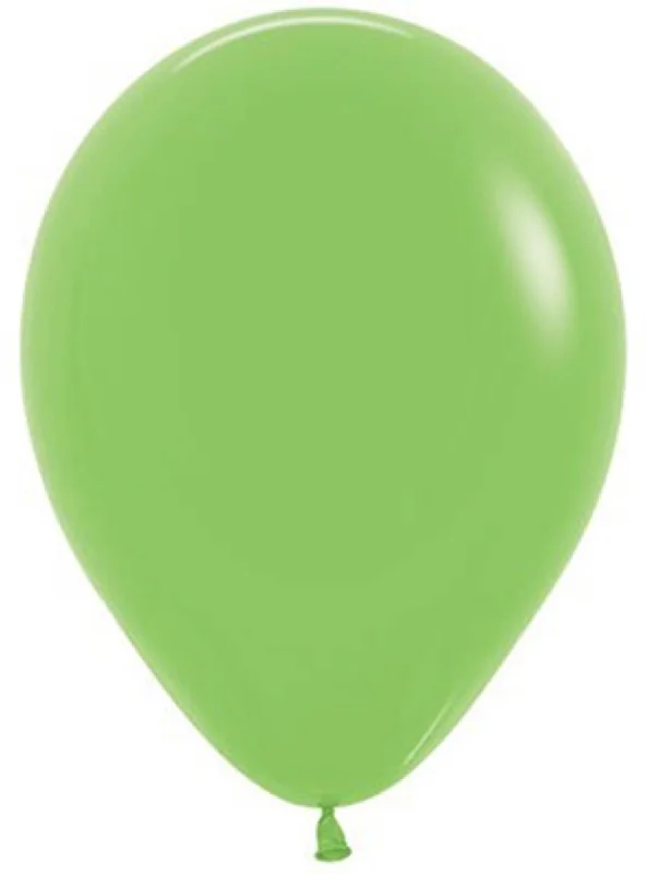 Fashion Lime Green Single 30cm Latex Balloon