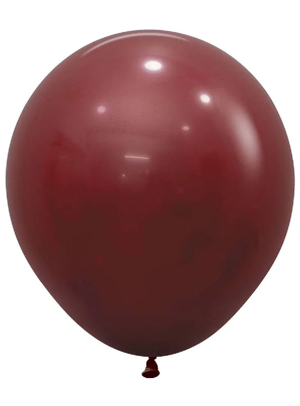 Fashion Merlot 6 Pack 45cm Latex Balloons