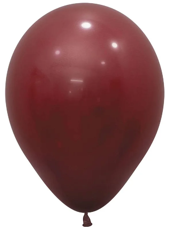 Fashion Merlot Single 30cm Latex Balloon