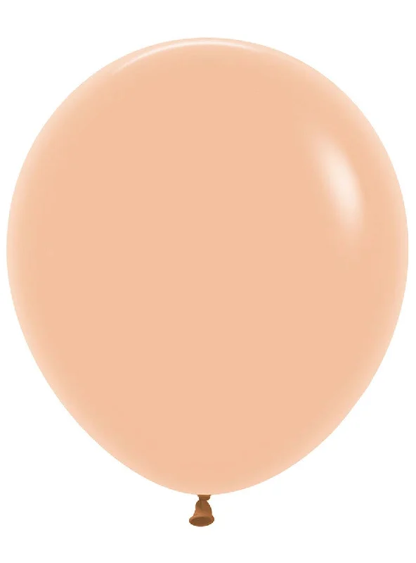 Fashion Peach Blush 6 Pack 45cm Latex Balloons