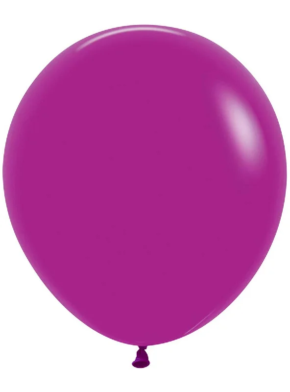 Fashion Purple Orchid 6 Pack 45cm Latex Balloons