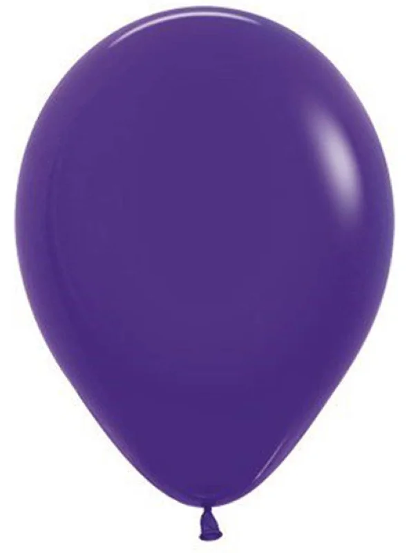 Fashion Purple Violet Single 30cm Latex Balloon