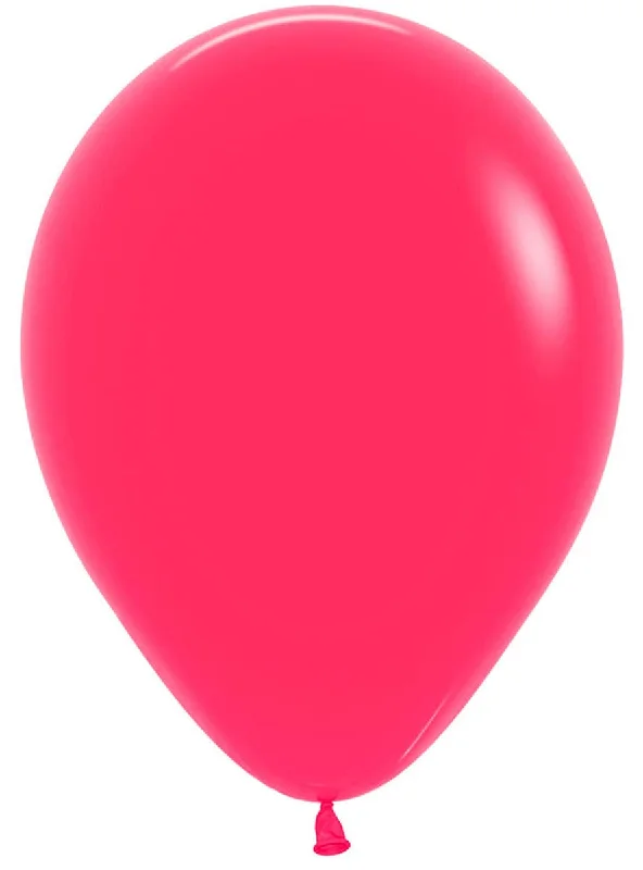 Fashion Raspberry Pink Single 30cm Latex Balloon