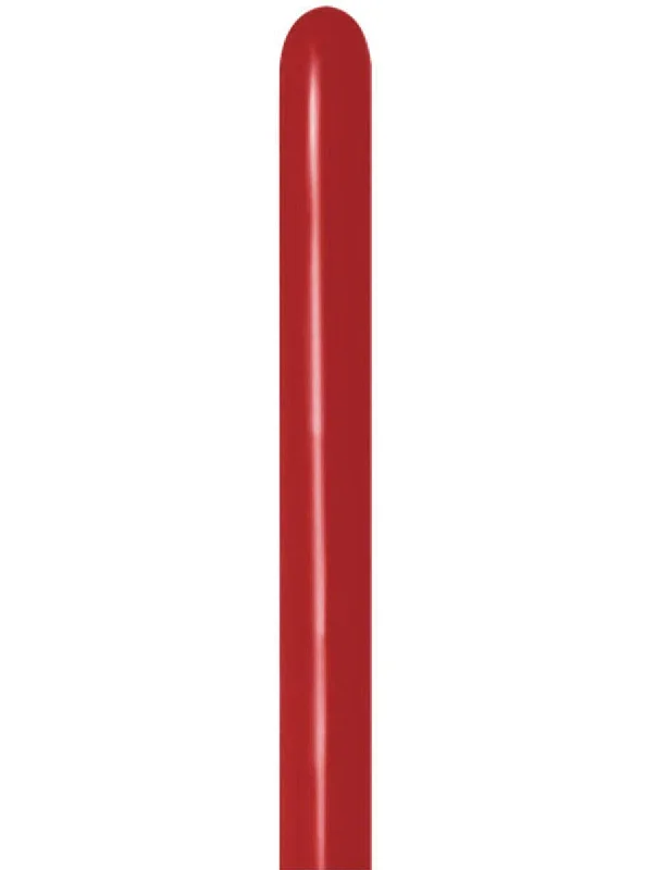 Fashion Red Single 260S Latex Modelling Balloon