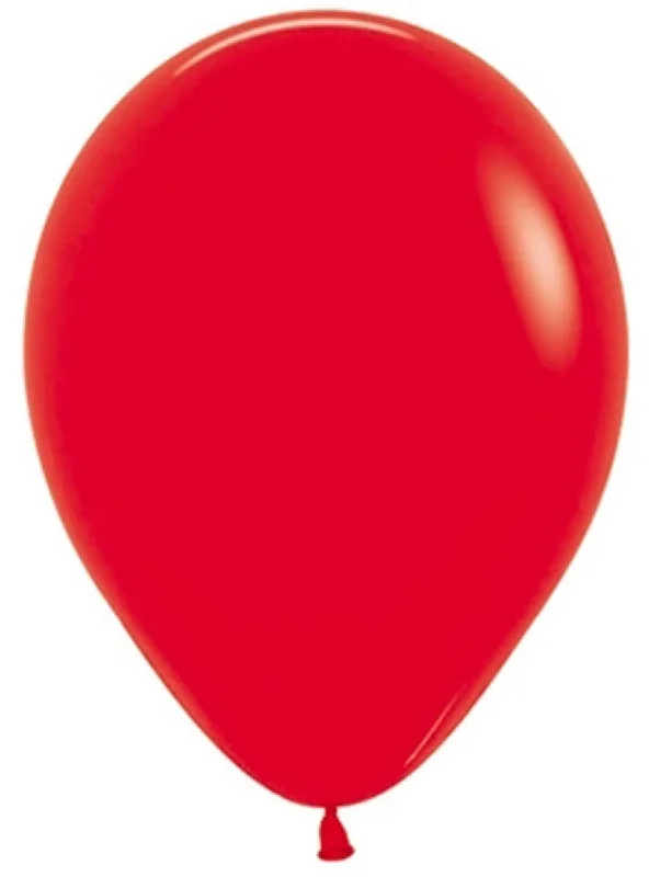 Fashion Red Single 30cm Latex Balloon