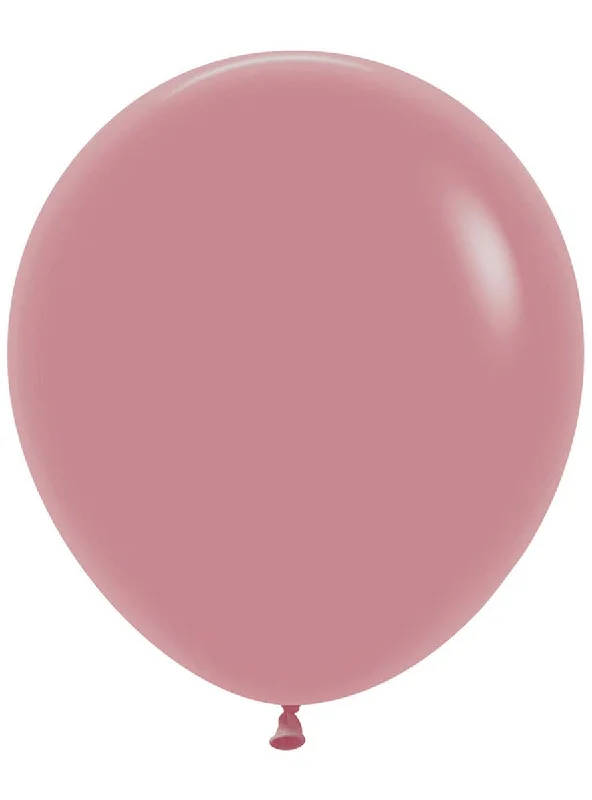 Fashion Rosewood Pink 6 Pack 45cm Latex Balloons