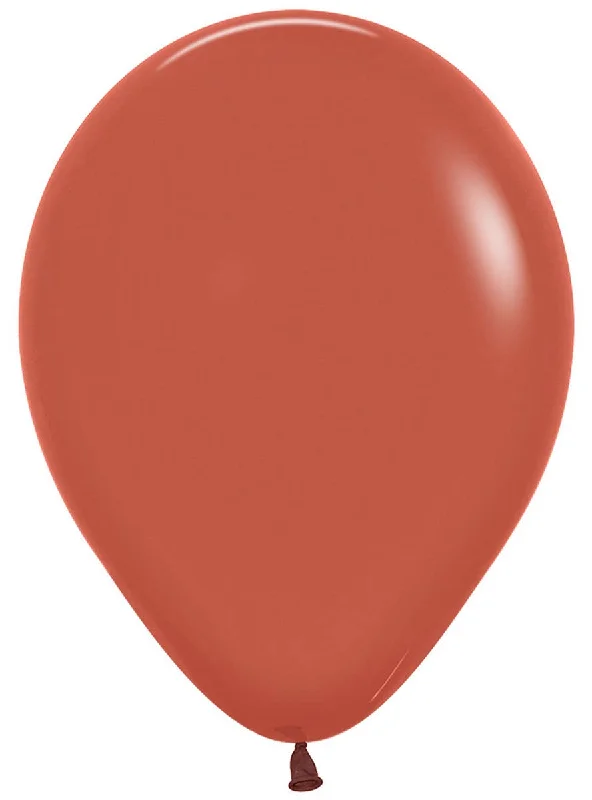 Fashion Terracotta Single 30cm Latex Balloon