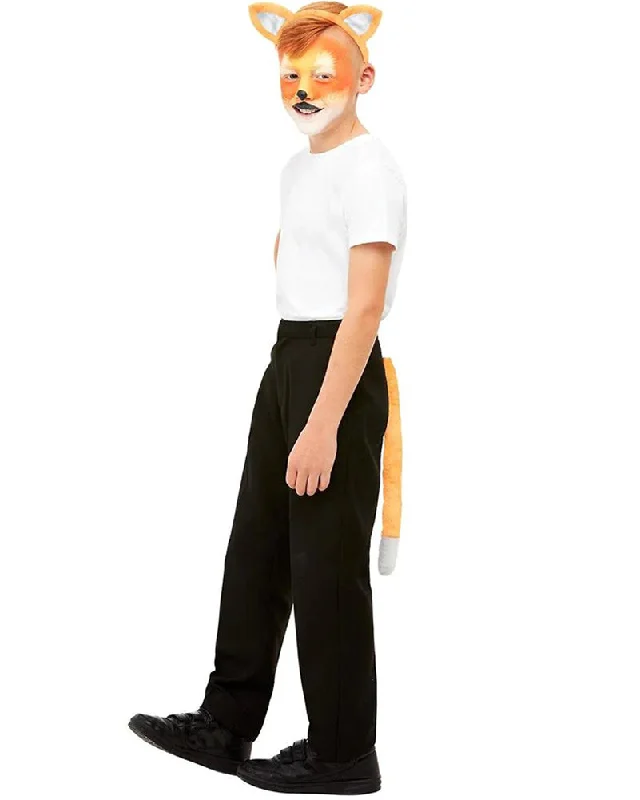 Fox Headband Make Up and Tail Set