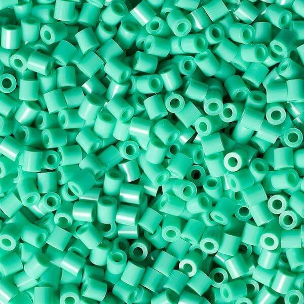 Hama Beads 1000 piece Set - Light Green Beads in a Bag 207-11