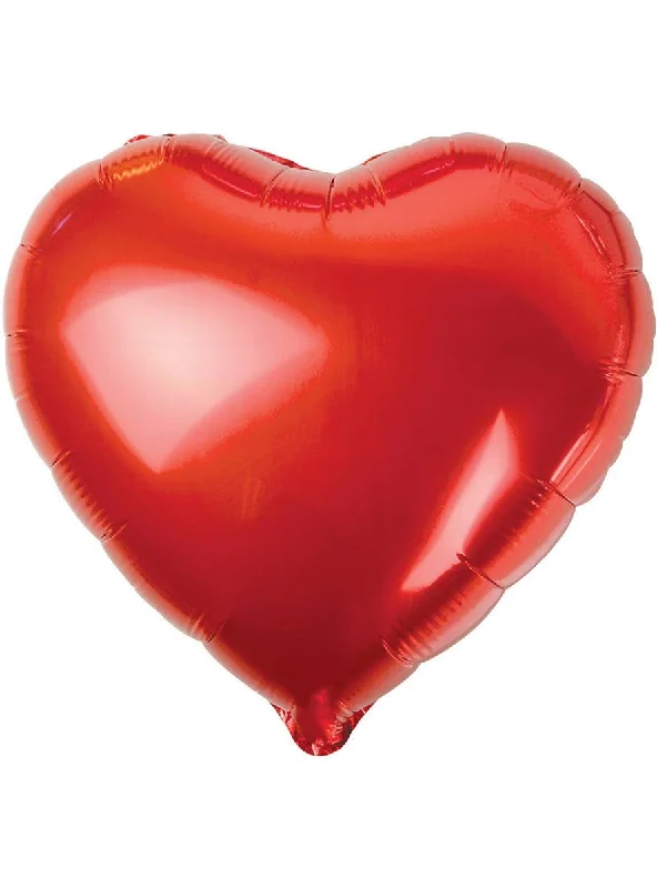 Heart Shaped Red 45cm Foil Balloon