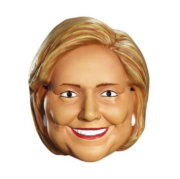 Hilary Clinton Vacuform 1/2 Mask