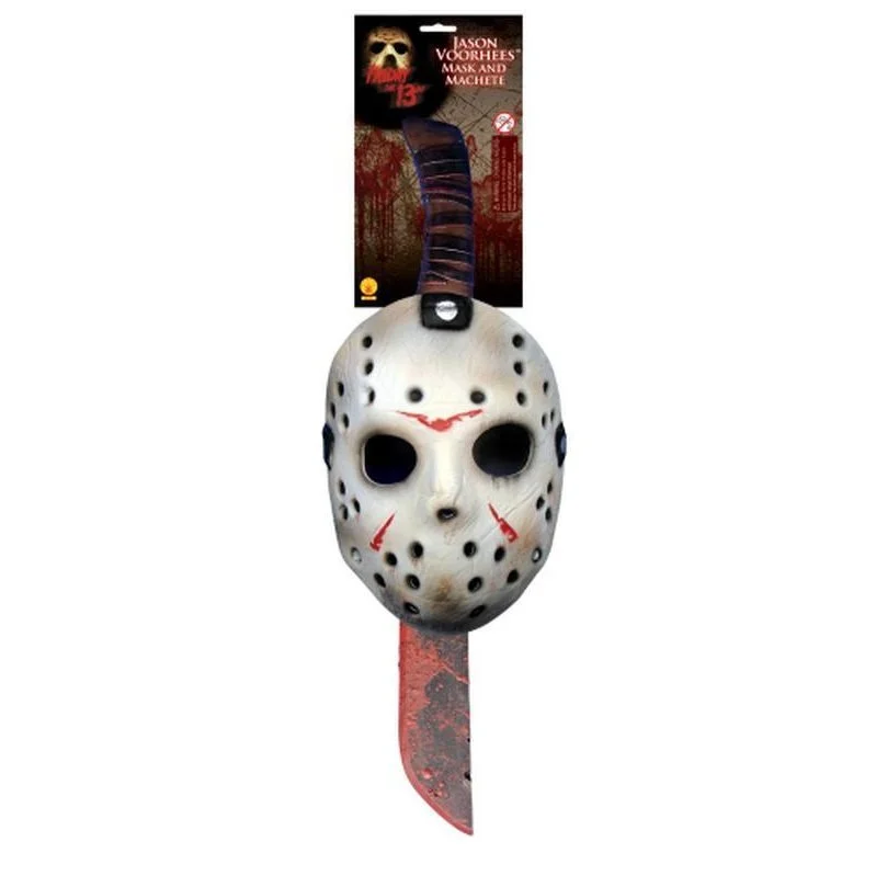 Jason Mask & Machete Set