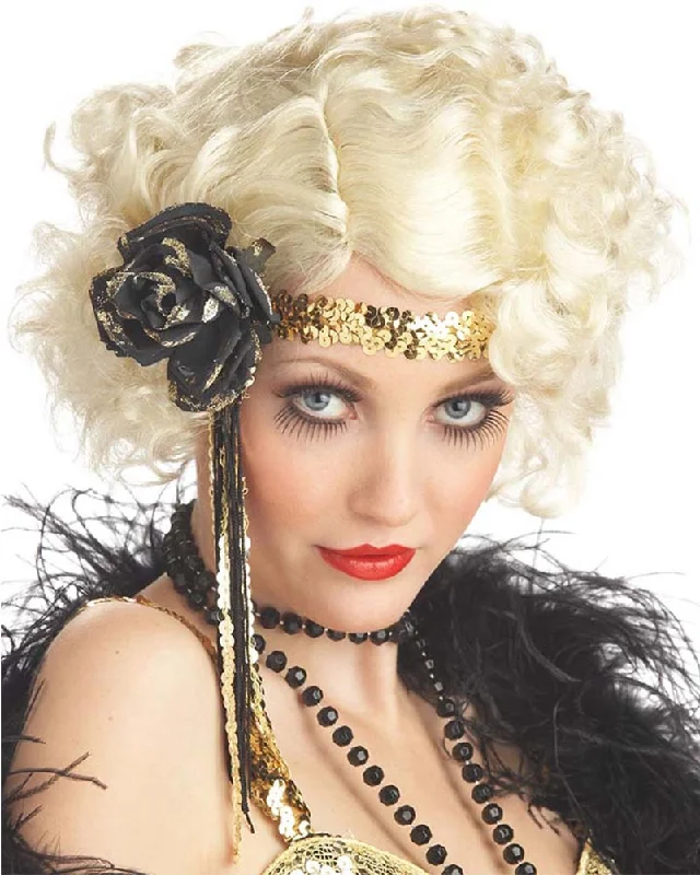 20s Jazz Baby Blonde Wig