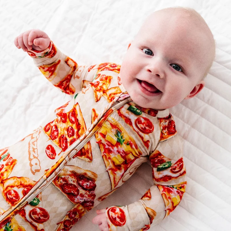 Little Pizza Heaven Convertible Romper