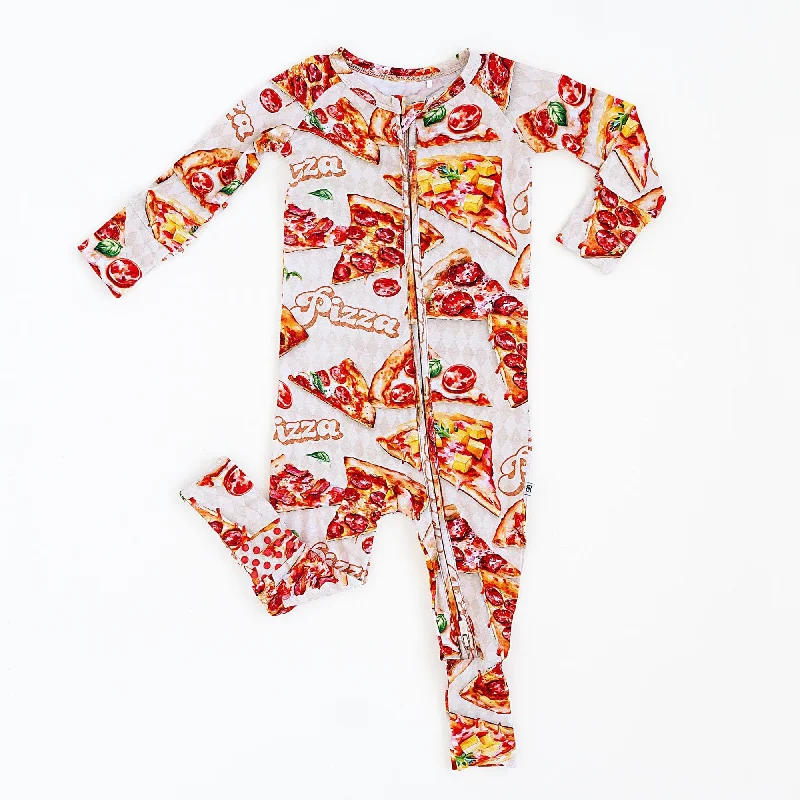 Little Pizza Heaven Convertible Romper