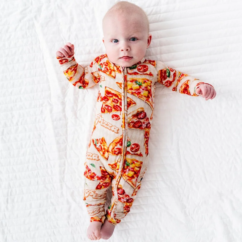 Little Pizza Heaven Convertible Romper