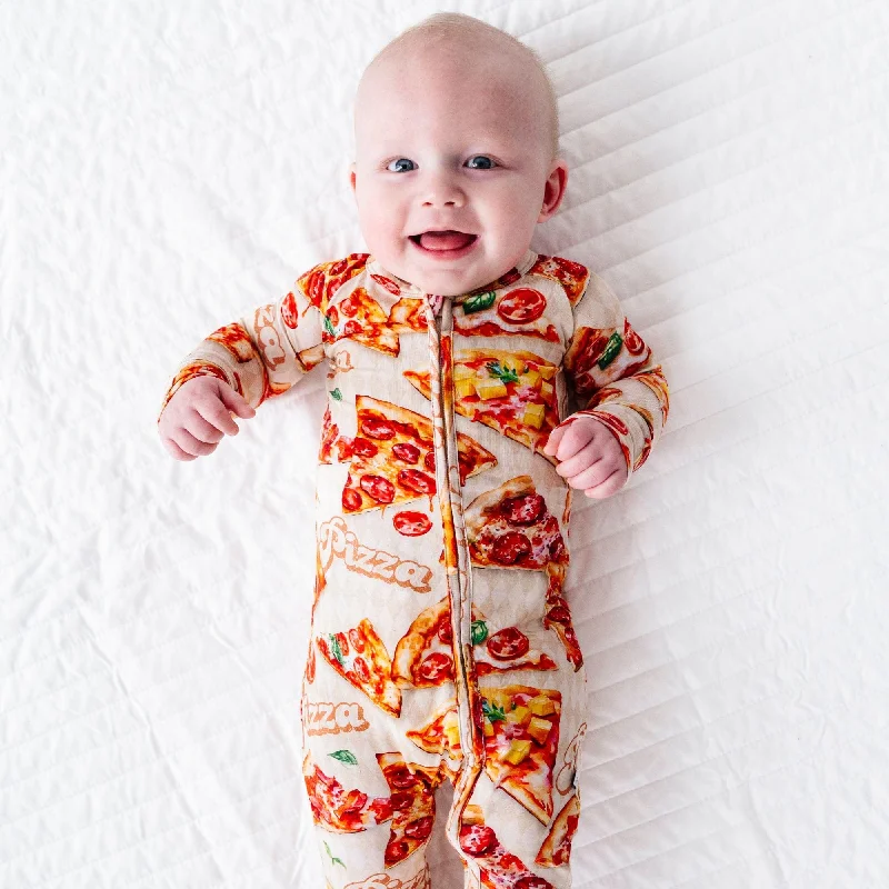 Little Pizza Heaven Convertible Romper