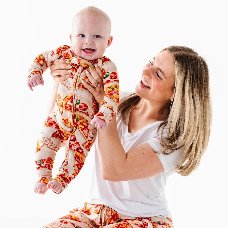 Little Pizza Heaven Convertible Romper