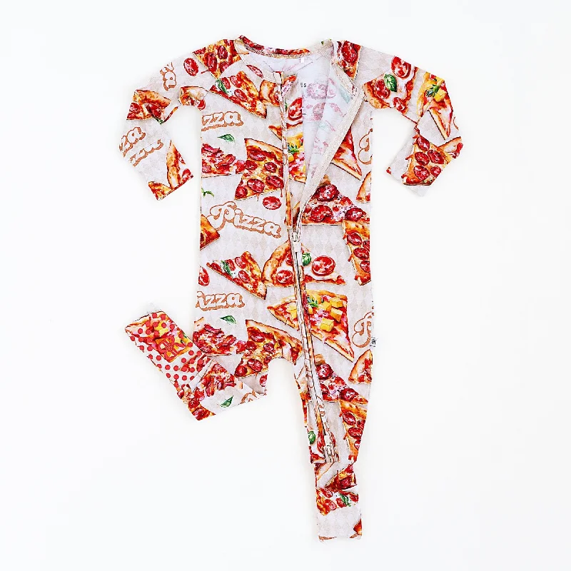 Little Pizza Heaven Convertible Romper