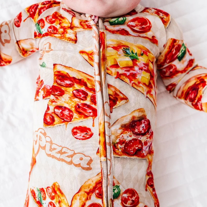 Little Pizza Heaven Convertible Romper