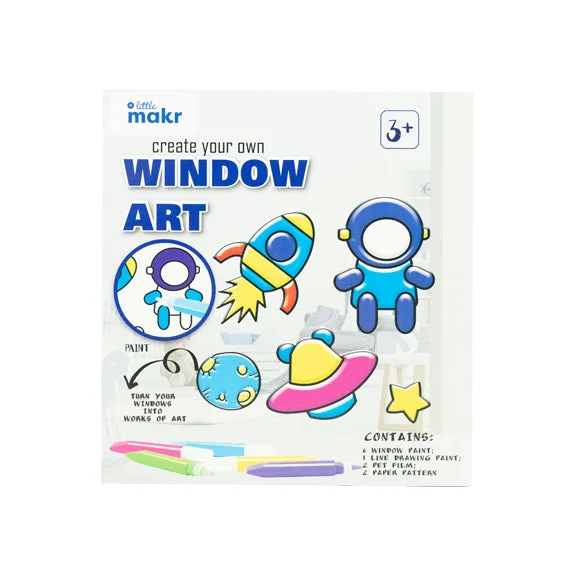 Little Makr Create Your Own Window Art, Space