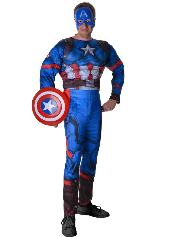 America Man Mens Fancy Dress Costume