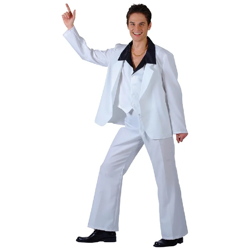 Mens Saturday Night Disco Fever 70s Halloween Costume