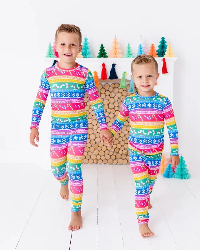 Merry And Bright Two-Piece Pajama Set