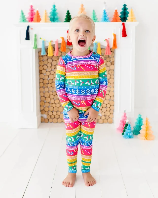 Merry And Bright Two-Piece Pajama Set