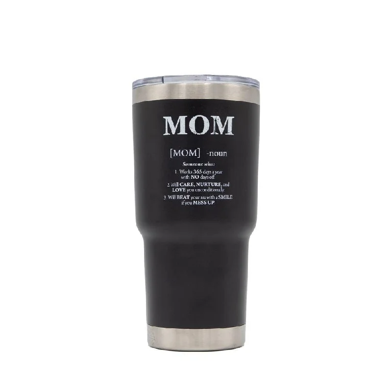 Mom Defined 20oz Tumbler - Black