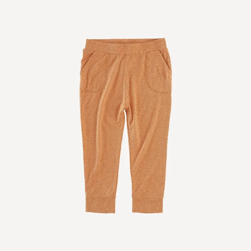 pocket urban jogger | caramel | lenzing modal