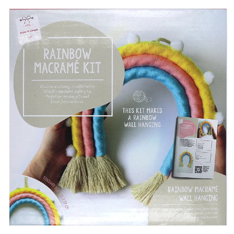 Sullivans Rainbow Macramé Kit