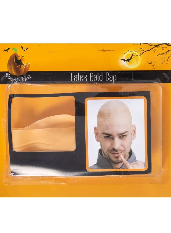 Dr Evil Inspired Rubber Latex Bald Cap Costume Accessory