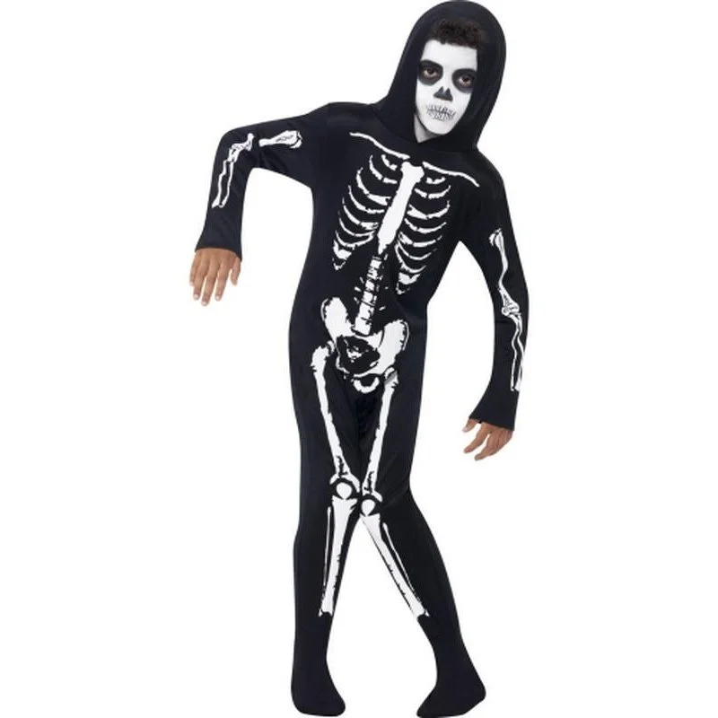 Skeleton Kids Costume, All in One