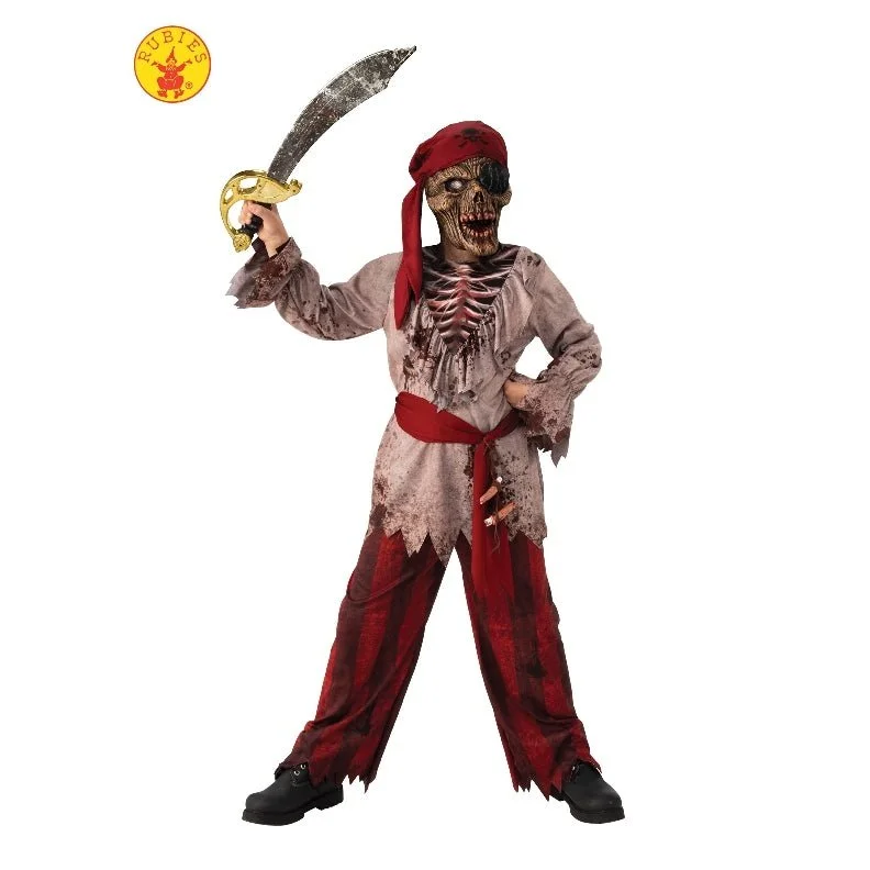 Skeleton Pirate Costume, Child