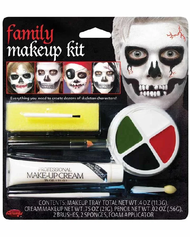 Halloween Skull Family Makeup Kit