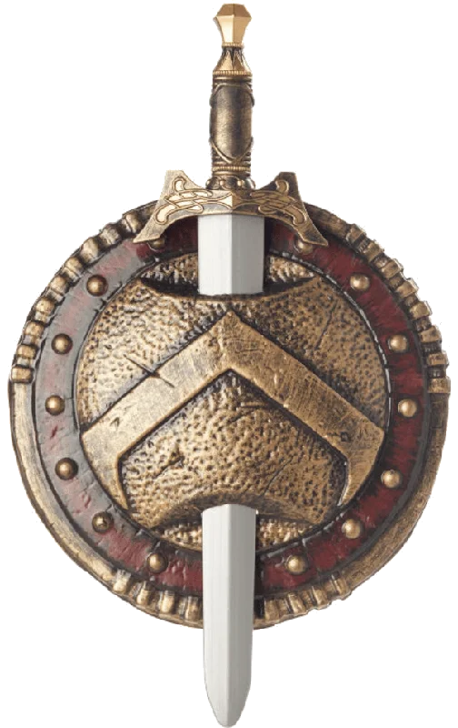 Spartan Combat Shield and Sword