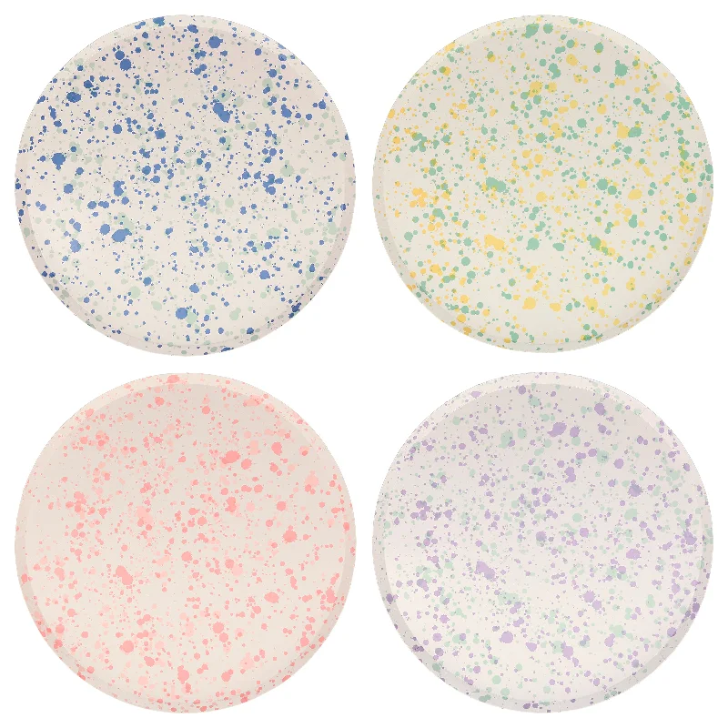 Speckled Dinner Plates, Set of 8