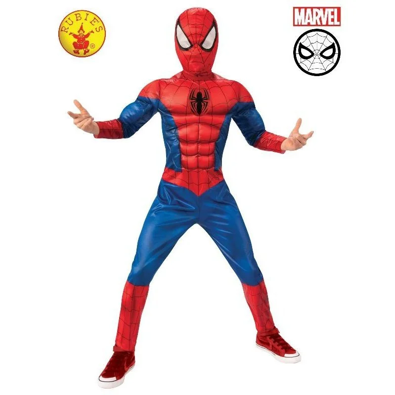 Spider Man Deluxe Kids Costume, Child